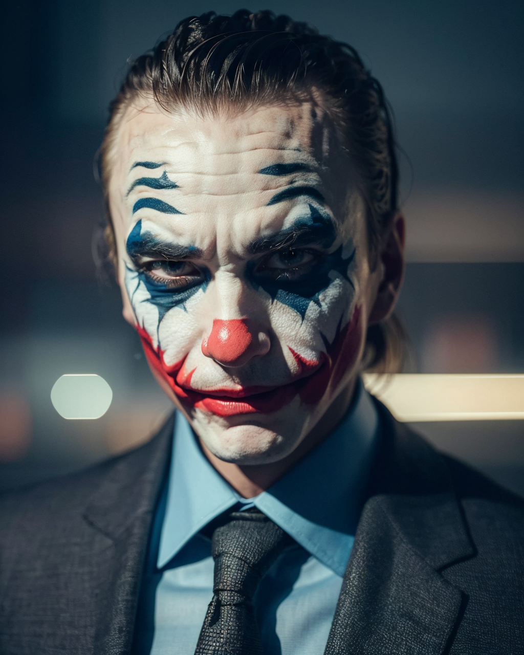 1732215911739-2381788305-((no humans_1.5)),joker _(dc_),suit,collared shirt,looking at viewer,portrait,sky,dark,rain,skyline,Highly detailed,(ultra-detai-ad-before.png